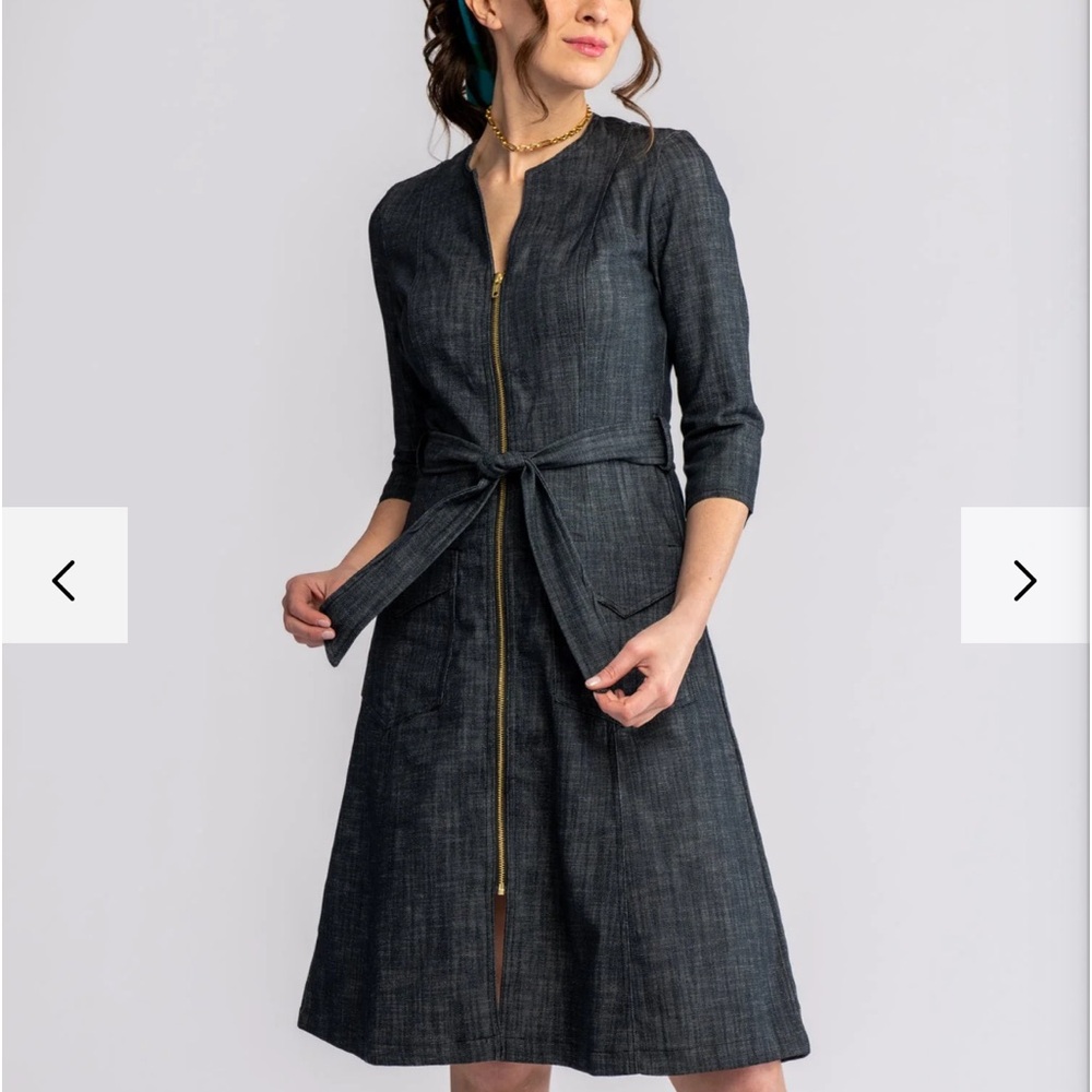 Lesley Evers Millicent denim dress